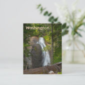 Ontdek de prachtige Herfsten van Washington Langfi Briefkaart (Staand voorkant)