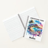 Ontdek de prachtige stranden van Hawaï Notitieboek (Binnen)
