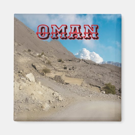 Ontdek de ruige schoonheid van de woestijnlanden v magneet (Voorkant)