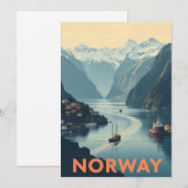Ontdek de Schilderachtig schoonheid van Noorwegen (Voorkant / Achterkant)