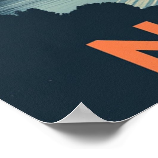 Ontdek de Schilderachtig schoonheid van Noorwegen Poster (Hoek)