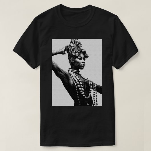 Ontdek de schoonheid en de geest van de Afrikaanse T-shirt (Design voorkant)