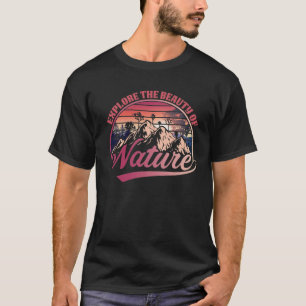 Ontdek de schoonheid van de Natuur die T-Shirt wri