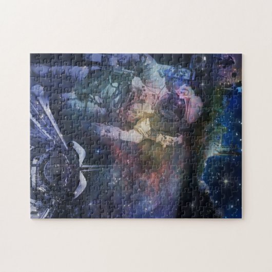 Ontdek de schoonheid van de ruimte legpuzzel (Horizontaal)