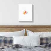 Ontdek de schoonheid van het schilderen van appels canvas afdruk (Insitu (Slaapkamer))