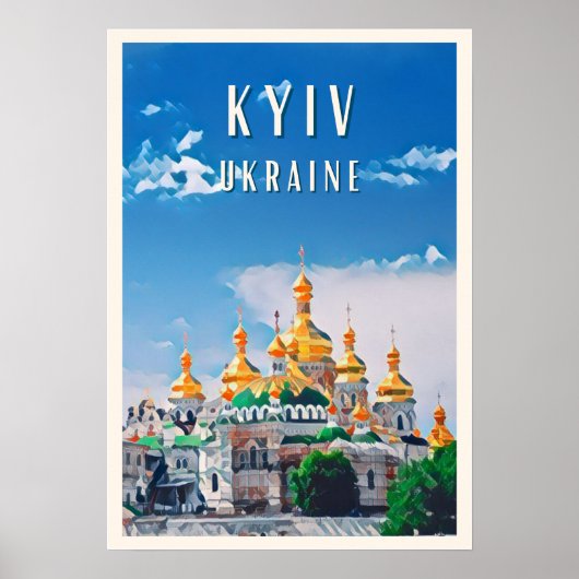 Ontdek de schoonheid van Kiev Poster (Voorkant)