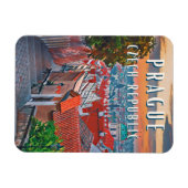 Ontdek de schoonheid van Praag Magneet (Horizontaal)