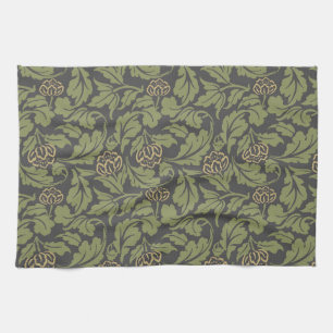 Ontdek de schoonheid van vintage bloemmotieven theedoek