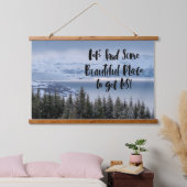 Ontdek de sereniteit hangend wandkleed (Slaapkamer)