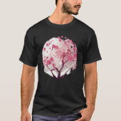 Ontdek de Serenity of Spring met een Cherry Blos T-shirt (Voorkant)