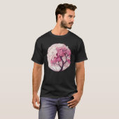 Ontdek de Serenity of Spring met een Cherry Blos T-shirt (Voorkant volledig)