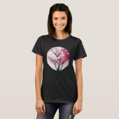 Ontdek de Serenity of Spring met een Cherry Blos T-shirt (Voorkant volledig)