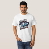 Ontdek de sterren met leuke astronaut Design T-shirt (Voorkant volledig)