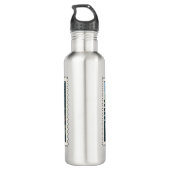 Ontdek de wilde kant van Isle Royale Stamp Waterfles (Achterkant)