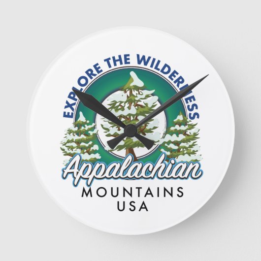 Ontdek de Wilderness Appalachian Mountains trave Ronde Klok (Voorkant)