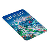 Ontdek de wonderen van Boekarest Magneet (Rechterzijde)