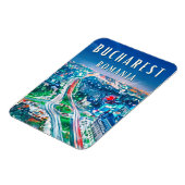 Ontdek de wonderen van Boekarest Magneet (Linkerzijde)