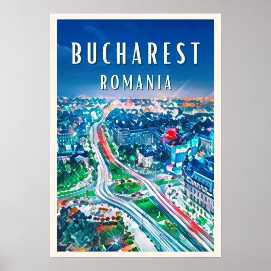 Ontdek de wonderen van Boekarest Poster (Voorkant)