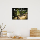 Ontdek Dream Discover Hiking Poster (Keuken)