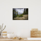 Ontdek Dream Ontdek Schilderachtig mountainhiking Poster (Keuken)