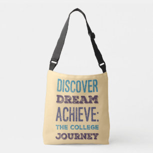 Ontdek, droom, bereik: de College Journey Crossbody Tas
