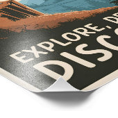 Ontdek droomontdekking foto afdruk (Hoek)