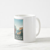 Ontdek droomontdekking koffiemok (Voorkant rechts)