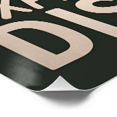 Ontdek droomontdekking perfect poster (Hoek)