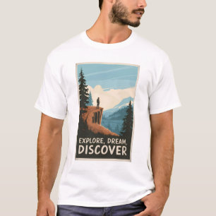 Ontdek droomontdekking t-shirt
