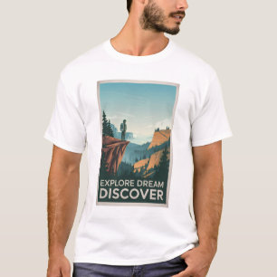 Ontdek droomontdekking t-shirt