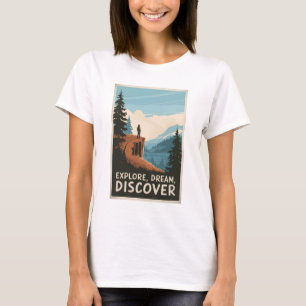 Ontdek droomontdekking t-shirt