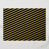 Ontdek een boeiende zwart-wit foto folie feestdagen briefkaart (Voorkant)