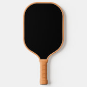 Ontdek een boeiende zwart-wit foto pickleball paddle (Voorkant)