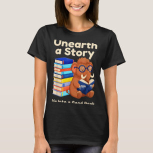 Ontdek een verhaal dat een mammoet prehistorisch b t-shirt