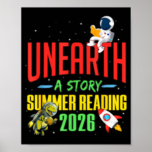 Ontdek een verhaal zomerleesprogramma 2026 poster