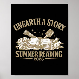 Ontdek een verhaal zomerlezen 2026 bibliotheekontw poster