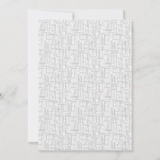 Ontdek Elegant Flat Save the Date Cards (Voorkant)