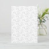 Ontdek Elegant Flat Save the Date Cards (Staand voorkant)