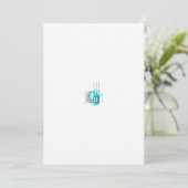 Ontdek Elegant Flat Save the Date Cards (Staand voorkant)