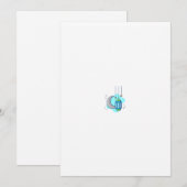 Ontdek Elegant Flat Save the Date Cards (Voorkant / Achterkant)
