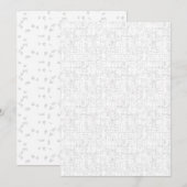 Ontdek Elegant Flat Save the Date Cards (Voorkant / Achterkant)