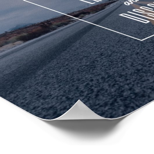 Ontdek en ontdek poster (Hoek)