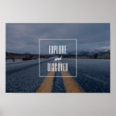 Ontdek en ontdek poster (Voorkant)