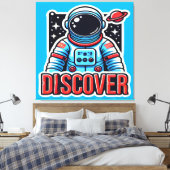 ONTDEK-EVA 3 CANVAS AFDRUK (Insitu (Slaapkamer))