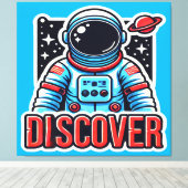 ONTDEK-EVA 3 CANVAS AFDRUK (Insitu (Houten vloer))