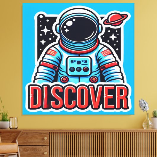 ONTDEK-EVA 3 CANVAS AFDRUK (Insitu (Woonkamer))