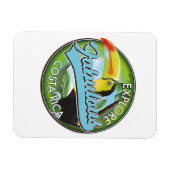 Ontdek geweldige costa rica logo magneet (Horizontaal)