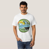 Ontdek geweldige costa rica logo t-shirt (Voorkant volledig)