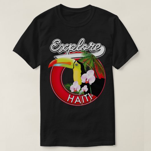 Ontdek Haïti T-shirt (Design voorkant)