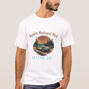 Ontdek het Acadia National Park T-shirt